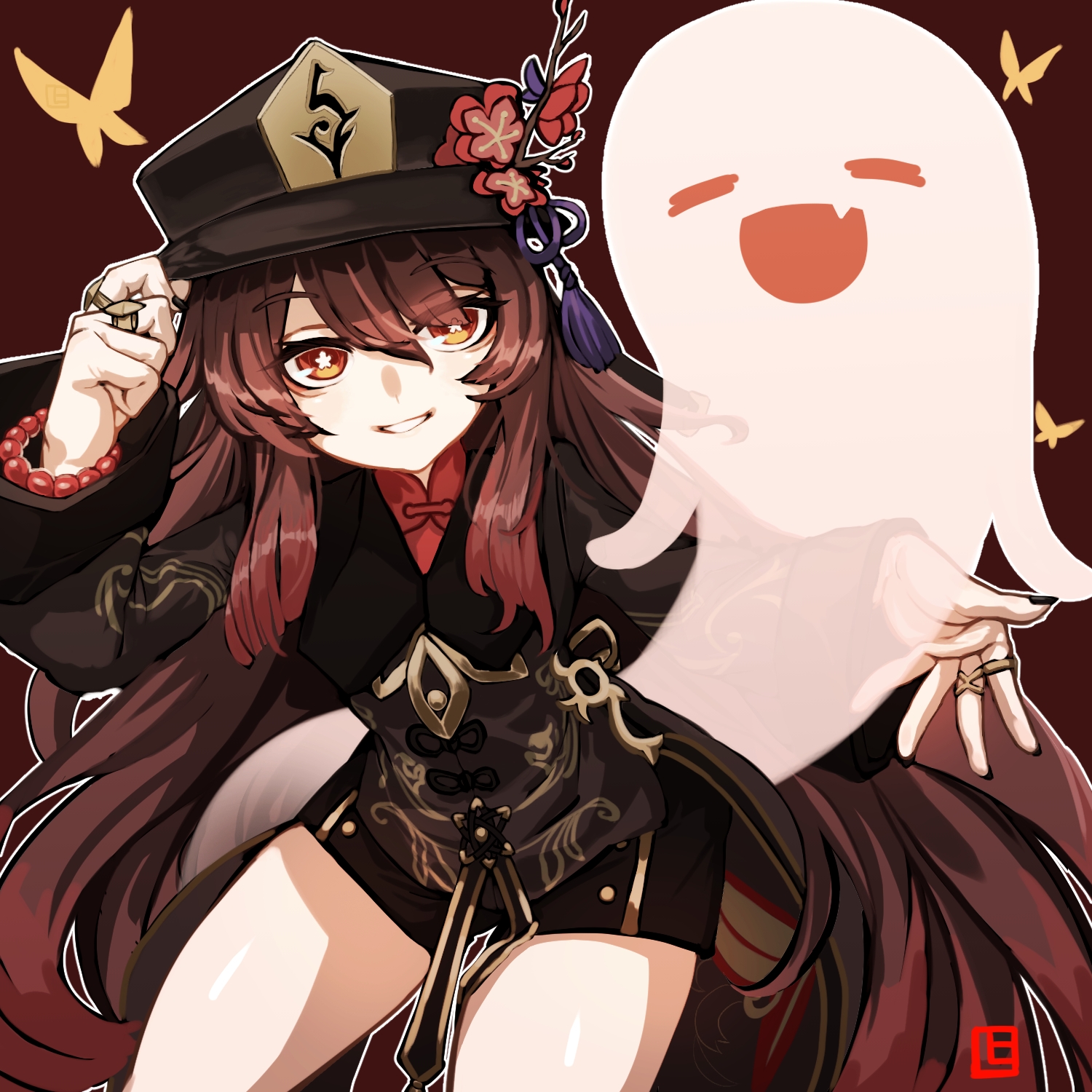 原神美图，Xman胡桃的绝美瞬间
