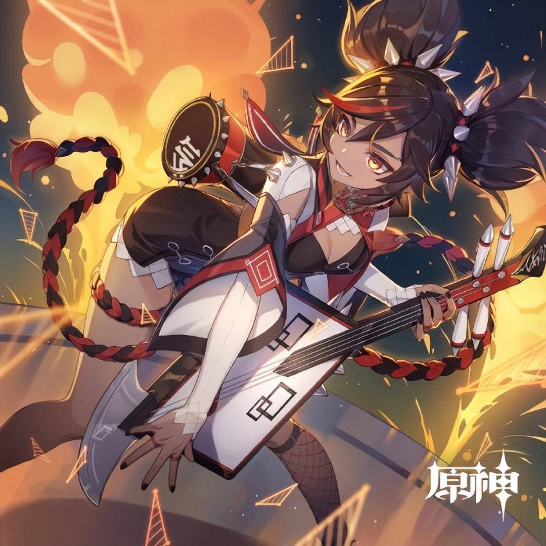 探索原神中的最弱角色——辛焱，音乐与梦想的脆弱篇章