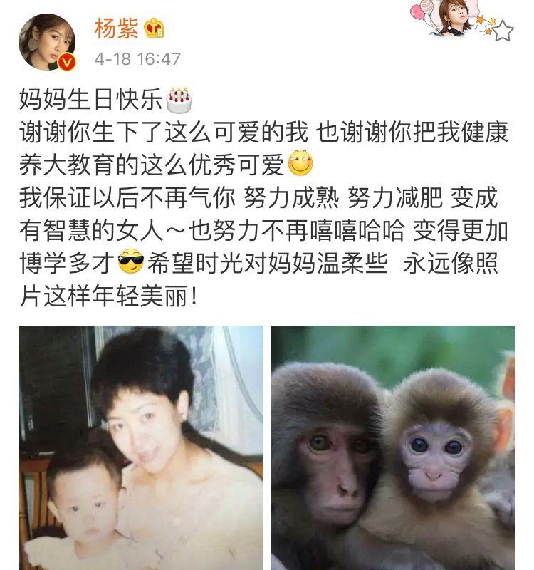照片里的时光—杨紫的成长印记