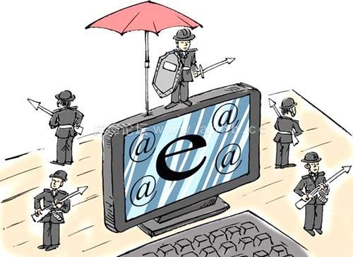 华人城防屏蔽图片，网络时代的文化保护与信息自由